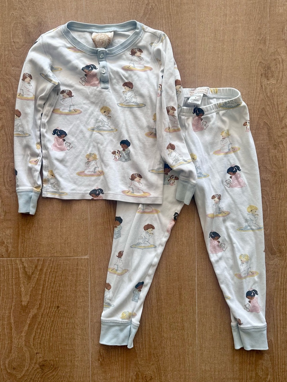 TBBC prayers pajamas size 5